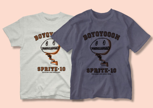 boyoyon T-shirts|Illust:sprite-10|Design:simasima works